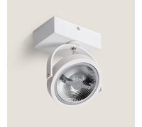 Spot LED 15W CREE en Saillie Orientable AR111 Dimmable Blanc [EEK: F]