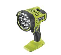 RYOBI - lampe LED Sans Fil 18V ONE+ RLS18-0 - Éclairage Puissant 3000 Lumens, Tête Pivotante, Interrupteur à verrouillage - Idéal Camping, Chantier, Garage, Atelier - Batterie Non Incluse