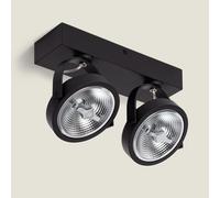 Spot LED 30W CREE en Saillie Orientable AR111 Dimmable Noir [EEK: F]