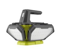 Spot LED 360° - RYOBI - 18V - 3 intensités : 3 500 / 2 000 / 1 000 / 500 Lumens - 4 panneaux lumineux
