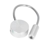 Spot LED 3W 4000K Lampe murale de travail et de lecture en aluminium avec col de cygne pour l'intérieur, le bureau et l'école 85-265V