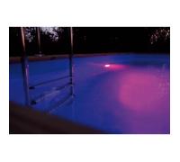 Spot LED blanc et couleur UBBINK pour piscines - livré avec transfo et télécommande
