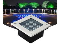 Spot LED carré d'extérieur, éclairage Souterrain étanche IP66, luminaire décoratif de Jardin, AC85-265 V, pour allée, terrasse, Marche, Jardin
