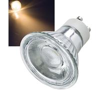 Spot LED ChiliTec GU10 230 V 4,8 W Blanc chaud | 484 lumens, remplace une ampoule de 50 W, non dimmable