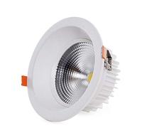 Spot LED Circulaire Downlight 15W 2100Lm 4200ºK Anti-éblouissant UGR19 40 000H [HO-DL-AD-COB-15W-W] |