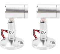 Spot LED DC12V Angle Réglable Haute Luminosité Spot d'Intérieur pour Plafond Lumière d'Accent pour Vitrine de Bijoux Entrée Lumière Blanche