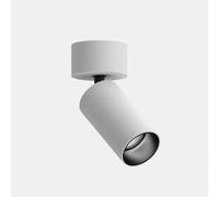 Spot LED de Plafond Blanc câblé, Spots d'accentuation directionnels réglables, 10 W, plafonnier Apparent pour Salon, Lampes d'exposition d'œuvres d'art