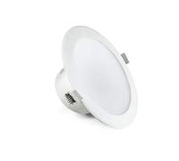 Spot led de plafond fixe - Rendement lumineux : 1580 lm/W - Diamètre : 174 mm - Puissance : 17 W - VOKIL