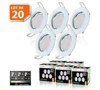 Spot LED Dimmable Blanc Neutre - LAMPESECOENERGIE - Encastrable - 7W eq. 56W