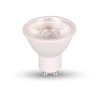 Spot LED dimmable - GU10 - Lentille 38° - IP20 - Blanc - 7W- 550 Lumens - 6000K