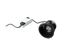 Spot LED Encastrable, Absorption Lumineuse 10W 100 à 265V Spot LED Encastrable (BLACK)