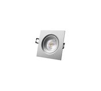 Spot LED encastrable EDM - 5W - 380lm - 6400K - Cadre chromé - 31657