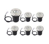 Spot LED Encastrable Exterieur, 3W COB Spot Led Terrasse Mini Taille Basse Tension 12v 24v IP67 Étanche Utilisé Pour Jardin, Terrasse, Échelle, Plate-forme ( Couleur : Blanc chaud , Taille : 12V )