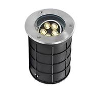 Spot LED Encastrable Exterieur Angle Réglable Enterré Lumière AC85-265V Étanchéité IP66 Lumière Souterraine pour Jardin Chemins Allée Terrasse Escalier Lumières De Paysage(White,15w(AC85-265V))