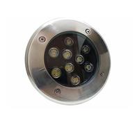 Spot LED Encastrable Extérieur IP65 220V Sol 9W 60° - Blanc Chaud 2300K - 3500K - SILAMP
