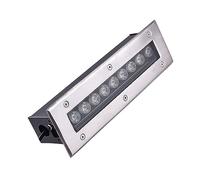 Spot LED Encastrable Exterieur - Lampe Jardin Enterré, LED Encastré Au Sol Spot Rectangulaire Lumière Souterraine, Extérieure Jardin Lampadaire, Étanche Chemin Éclairage Lampadaire ( Color : Warm Whit