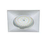 Spot LED Encastrable Fixe BRILONER Module 12W Ip44 Clii Alu Carré
