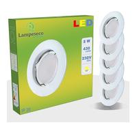 Spot Led Encastrable - LAMPESECOENERGIE - Blanc Lumière Blanc Neutre - 5W eq.50W ref.770