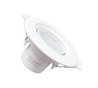 Spot LED Encastrable Orientable Rond Blanc 8W - Blanc Froid 6000K - 8000K