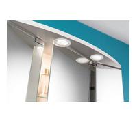 Spot LED Encastrable - PAULMANN - 99920 - Lot de 2 - 5W - Chrome brillant - Blanc chaud