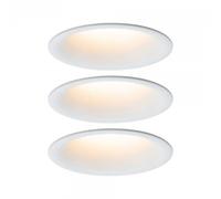 Spot LED encastrable - PAULMANN - CYMBAL 93419 - 3x6,5W - Dimmable 2000-2700K - IP44
