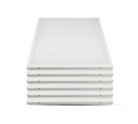 Spot LED encastrable plat Panneau LED encastrable carré Spot de plafond LED blanc, aluminium, 36W 4320lm blanc lumière du jour, LxLxH 59,5x59,5x3,3 cm, 6 pièces