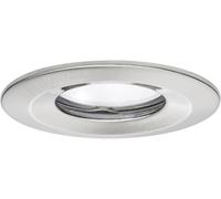 Spot LED encastrable pour salle de bains Paulmann 93882 N/A 6 W Coin Slim fer (brossé)