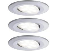 Spot LED encastrable pour salle de bains Paulmann Calla jeu de 3 18 W IP65