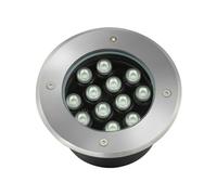 Spot LED encastré d'extérieur, étanche IP66, AC85-110 V, éclairage de Sol pour allée, terrasse, Pont, Paysage (Bleu 1 W)