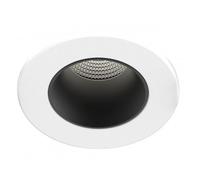 Spot LED encastré fixe EF8 - 7W - 3000K-4000K - blanc/noir ARIC