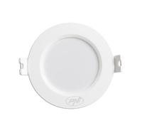 Spot LED encastré PNI D-Light CL2503 3 W, rond, 90,5 x 28 mm, 6400 K, alimentation 230 V, 330 lm, blanc