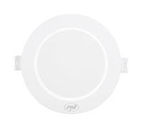 Spot LED encastré PNI D-Light CL2507 6 W, rond, 120,5 x 28,4 mm, 4200 K Alimentation 230 V, 660 lm, blanc