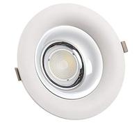 Spot LED encastré pour Plafond d'intérieur, Ultra-Mince, Rond, Blanc, Panneau PC, luminosité à Ressort, Petit éclairage pour Placard, Chambre, escaliers, Bureau
