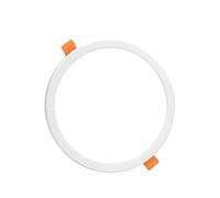 Spot LED encastré Ultra-Mince 6 W/8 W/15 W/20 W Spots encastrés en Aluminium Brillant Ronds Blancs pour allées, Salons, Bureaux, Cuisines, magasins, Panneaux Lumineux ted