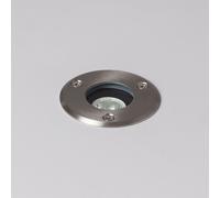 Spot Led Extérieur 3w Inox Encastrable Au Sol 3000k Blanc Chaud