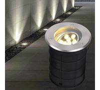 Spot LED extérieur à Angle réglable, éclairage enterré, AC85-110 V, étanche IP65, pour allée, terrasse, Cour, Jardin (Vert 18 W)