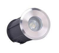 Spot LED Exterieur - Eclairage Sous Marin, 1W/3W IP68 Étanche Spot LED Escalier Spot LED Encastrable Exterieur 12V&24V Tension De Sécurité For Escaliers, Terrasses, Allées, Piscines(Warm Light,52x85mm