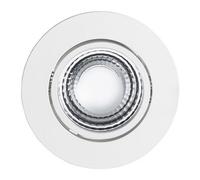 Spot LED FAN EUROPE INTEC INC-ORIONE-R6 BCO encastré COB orientable 6W - 380 lm - 87°- 4000K