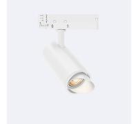 Spot LED Fasano Cylindre Biseau 30W pour Rail Triphasé Dimmable DALI Blanc