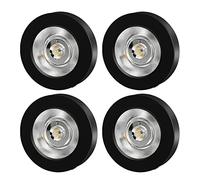 Spot LED Fin à Montage en Surface pour Placard, Montage au Plafond, Lot de 4 Spots monopoint pour éclairage d'intérieur, pour Salon, Chambre à Coucher, Couloir