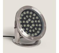 LEDKIA LIGHTING Spot LED Fixation au Sol 12V 36W Submersible IP68 4000K Blanc neutre