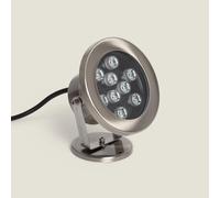Spot LED Fixation au Sol RGB 12V 9W IP68