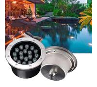 Spot LED Fontaine - Spot LED Piscine Encastrable, Éclairage Sous-marin De Piscine DC 12V, Projecteur De Paysage Sous-marin Submersible Étanche IP68, Pour Piscine De Fontaine De Jardin(Blue,12W(12v))