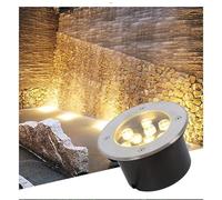 Spot LED Fontaine - Spot LED Piscine Encastrable, Éclairage sous-Marin De Piscine DC 12V, Projecteur De Paysage Submersible Étanche IP68(Warm White,9W(12v))