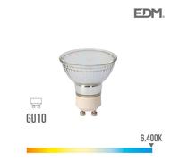 Spot Led Gu10 5w Dicro?Que ?Quivalent ? 40w - Blanc Du Jour 6400k