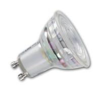 Spot LED GU10 « IQ-LED EX », 230 V/4,7 W, 850 lumens, blanc neutre, angle de diffusion 120°, boîtier en verre, 50 x 56 mm (Ø x L), classe énergétique A