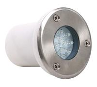 Spot LED - Inox - 1.2W - IP67 - Étanche - Extérieur