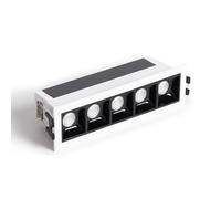Spot LED Linéaire 7W Encastrable Batyo CRI90 Coupe 140x35 mm 3000K Blanc /