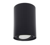 Maclean Spot LED MCE422 – luminaire rond noir GU10 40W intérieur IP20