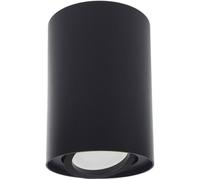 Spot LED en saillies Luminaire noir rond GU10 MCE422 B
